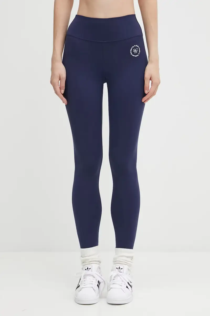 Sporty & Rich Leggings Donna Blu 3171492