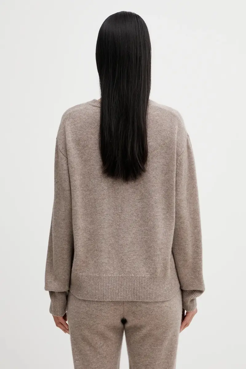 maglione con lana SRC Cashmere Beige miniatura 3