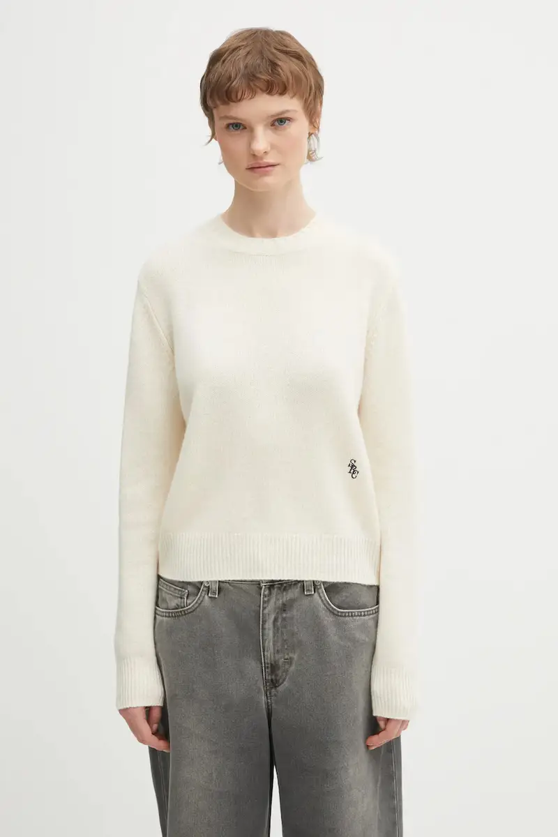 maglione in lana SRC Cashmere Beige