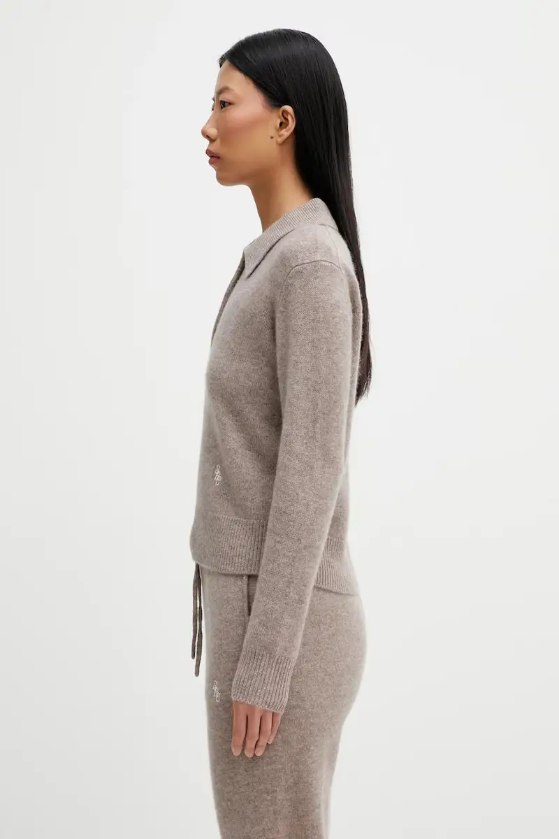 maglione in lana SRC Cashmere Beige miniatura 2