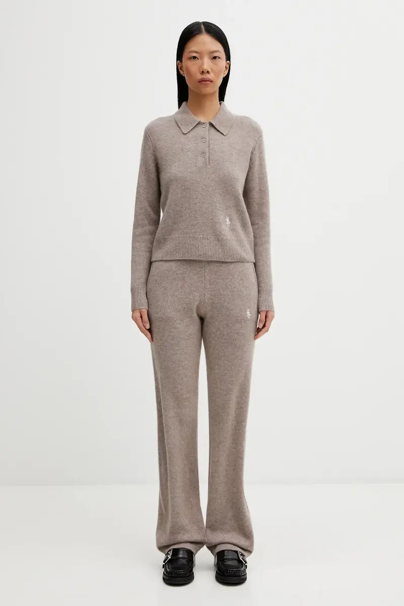 maglione in lana SRC Cashmere Beige miniatura 5