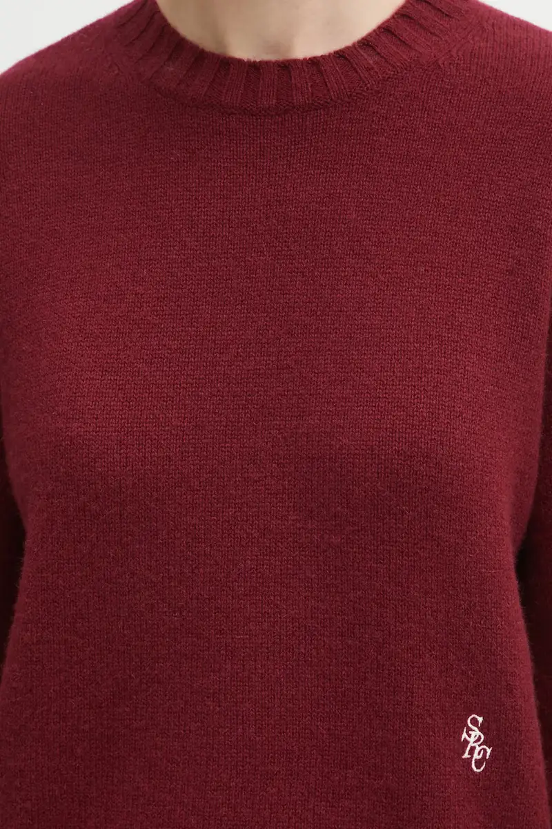 maglione in lana SRC Cashmere Granata miniatura 4