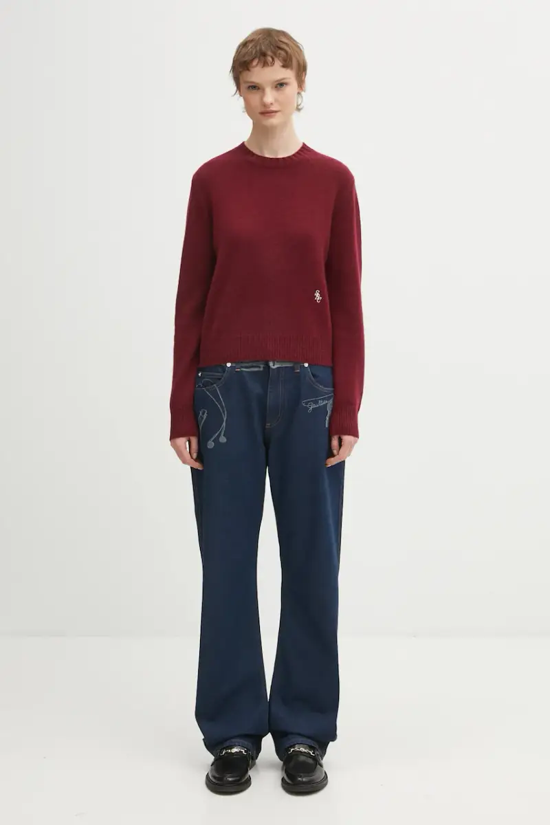 maglione in lana SRC Cashmere Granata miniatura 5