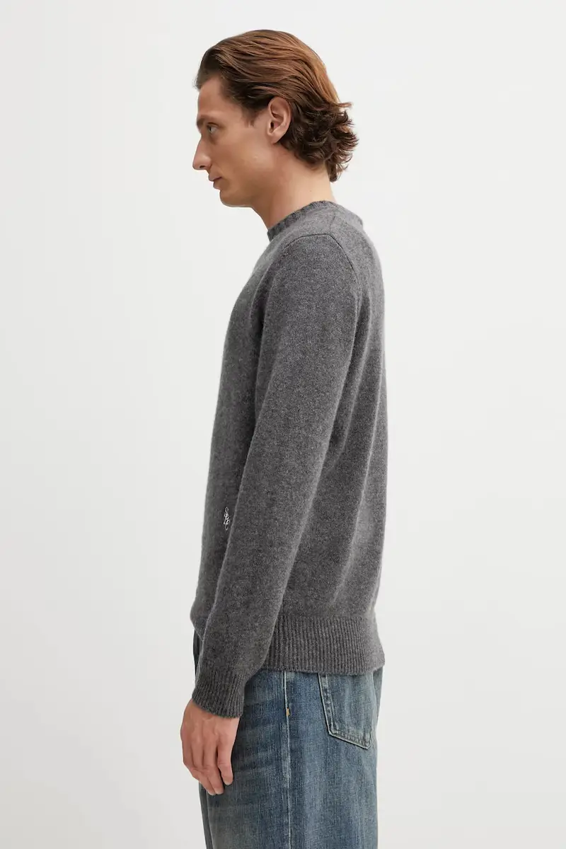 maglione in lana SRC Cashmere Grigio miniatura 2