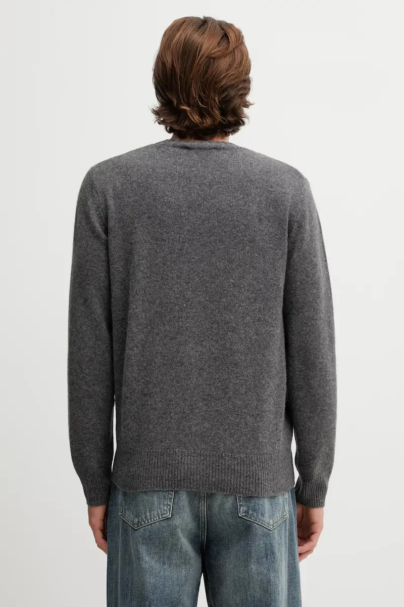 maglione in lana SRC Cashmere Grigio miniatura 3