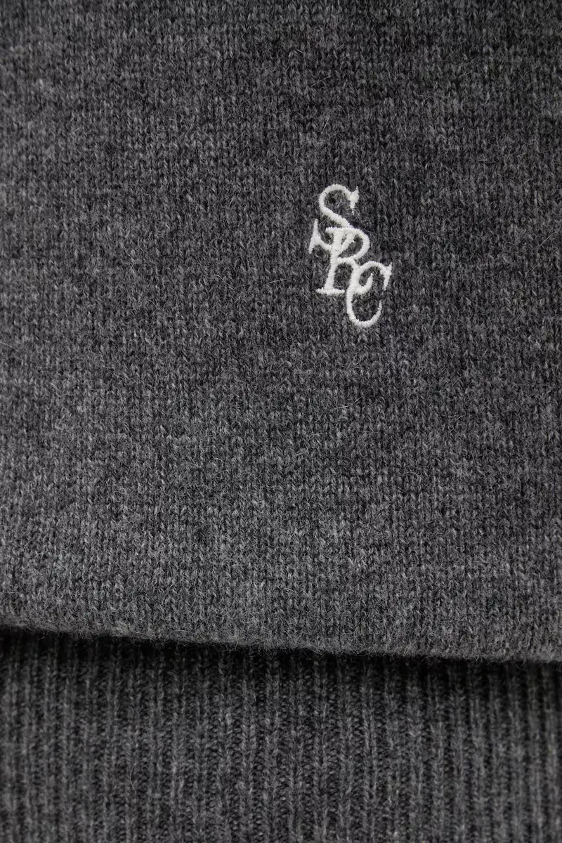 maglione in lana SRC Cashmere Grigio miniatura 4