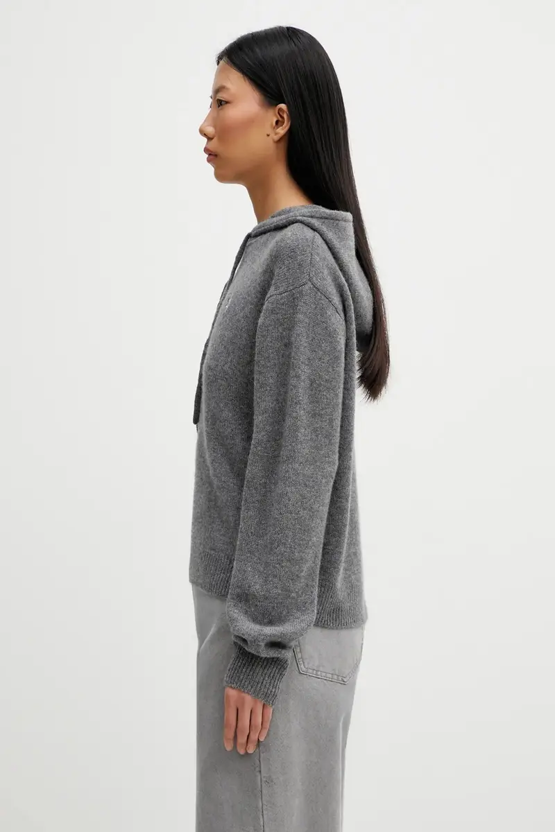 maglione in lana SRC Cashmere Grigio miniatura 2