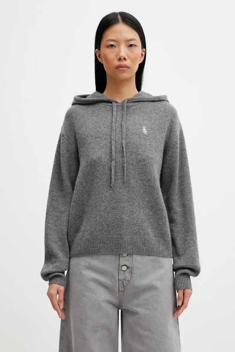 maglione in lana SRC Cashmere Grigio