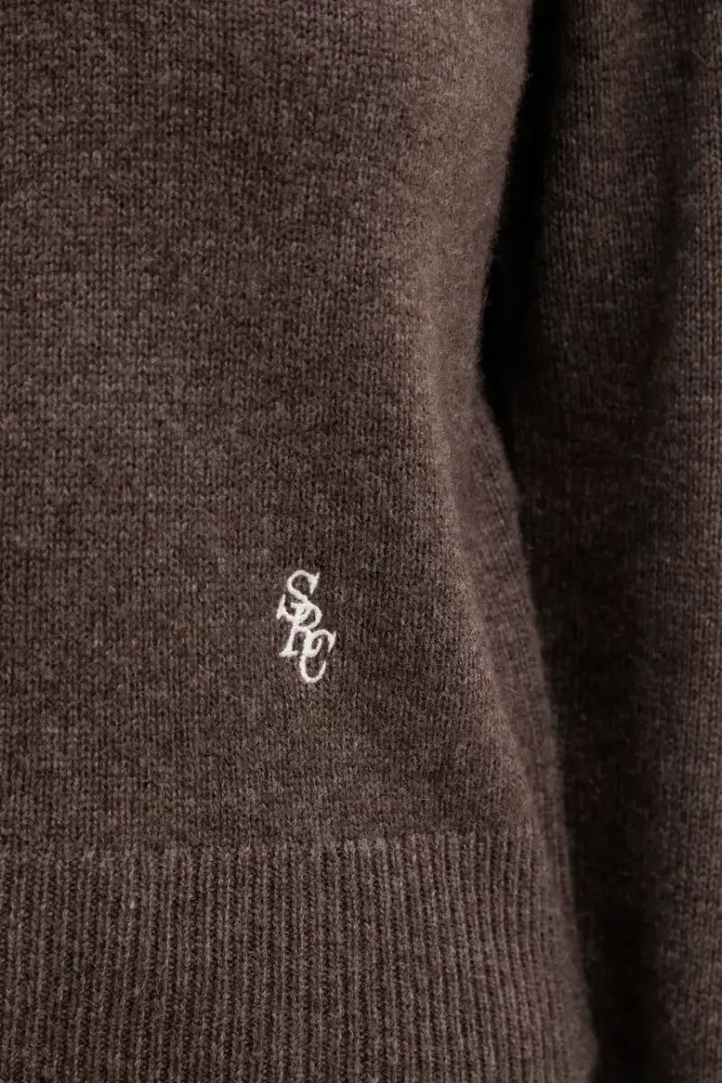 maglione in lana SRC Cashmere Marrone miniatura 4