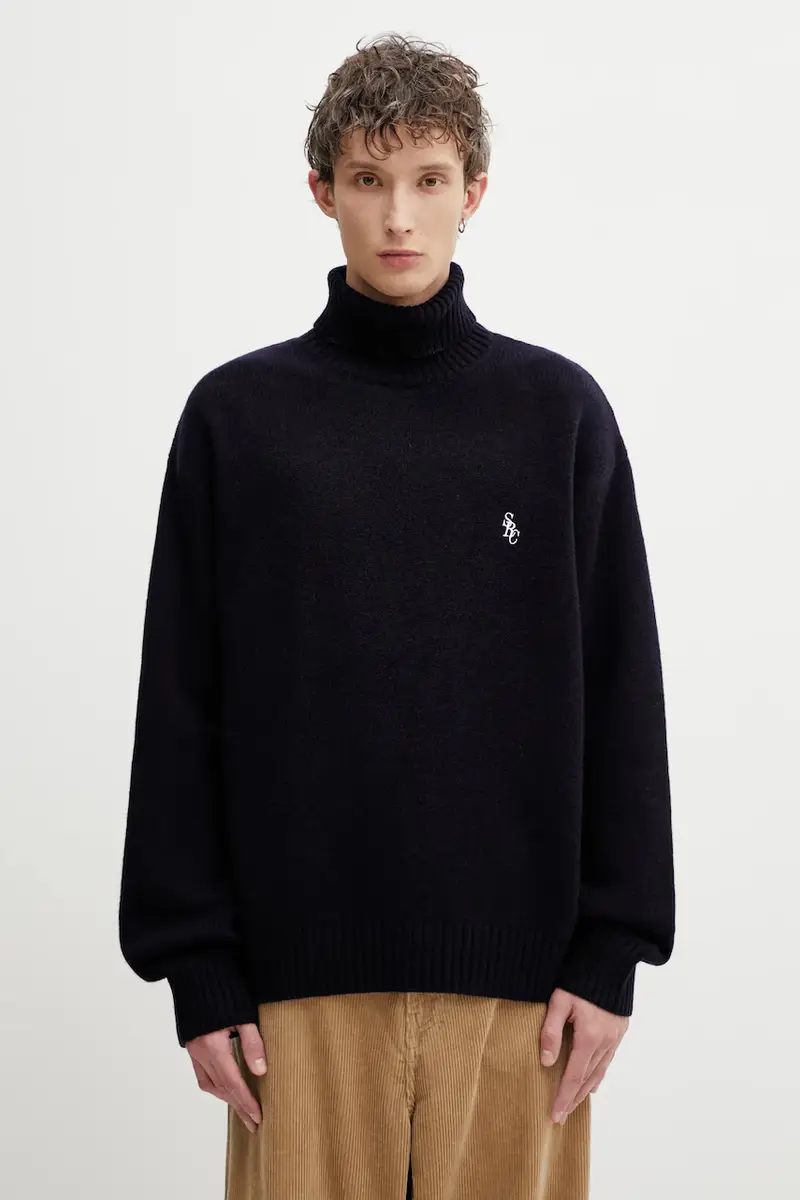 maglione in lana SRC Wool Blu navy