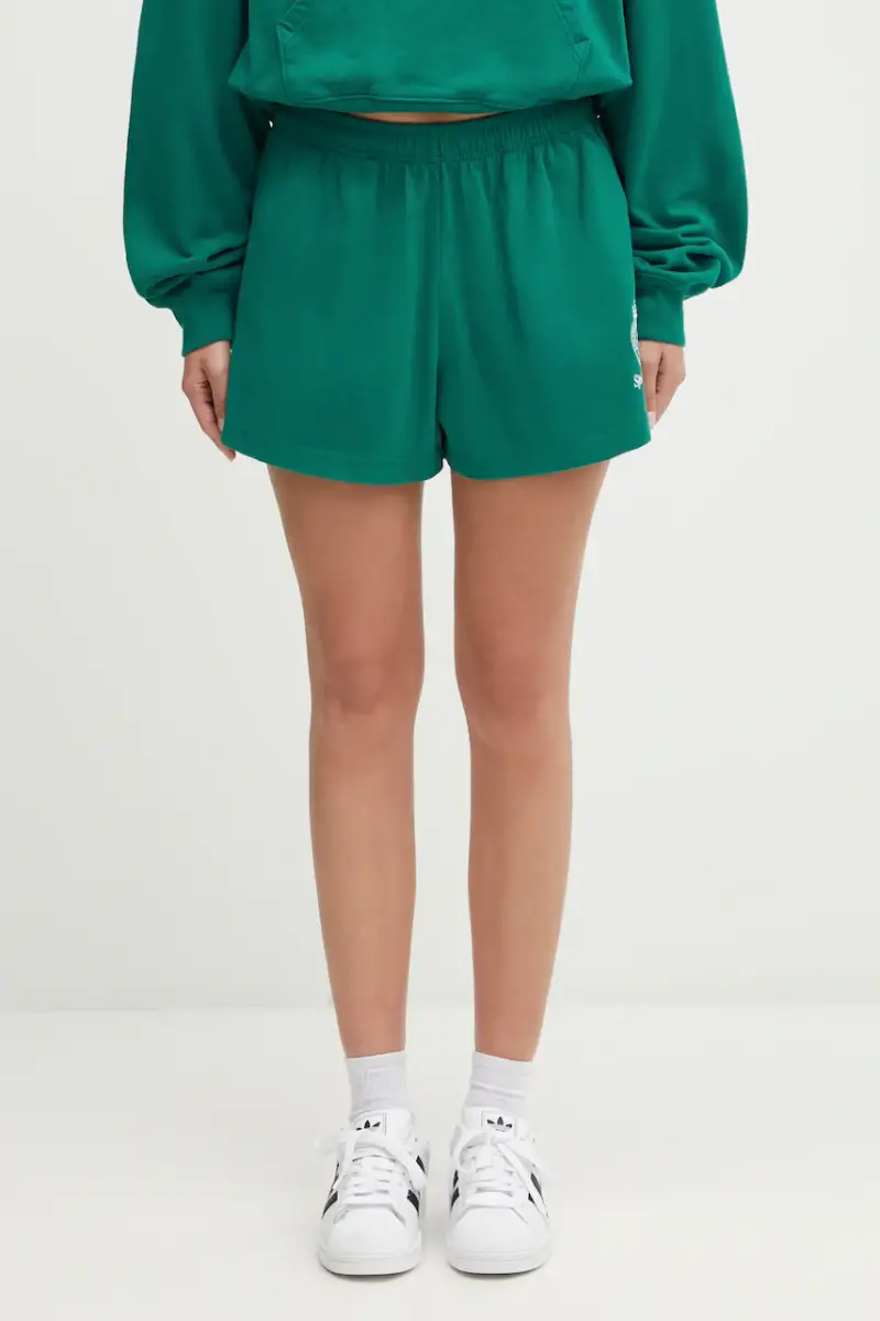 pantaloncini Crown Tennis Embroidered Disco donna colore verde SH037621304GR03