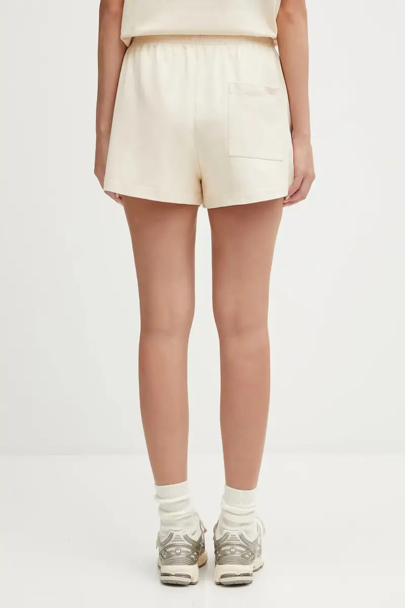 pantaloncini in cotone Eden Crest Embroidered Disco donna colore beige SH03760666CR01 miniatura 3