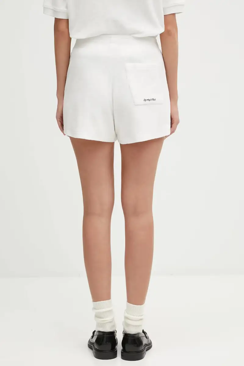 pantaloncini in cotone Eden Script Terry donna colore bianco SH00160673WH01 miniatura 3