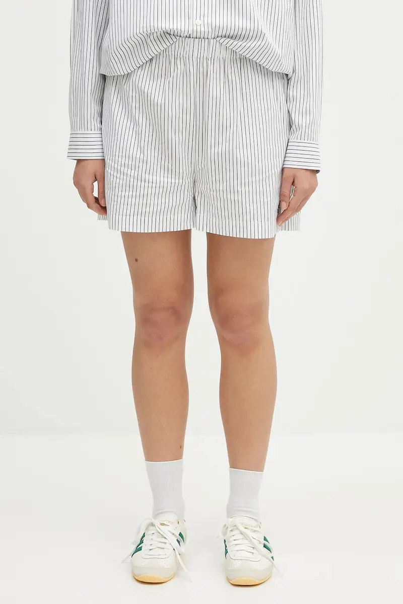 pantaloncini in cotone Src Poplin donna colore bianco SH012606302ST71