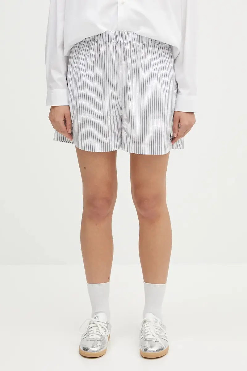 pantaloncini in cotone Src Poplin donna colore blu SH012606302ST02