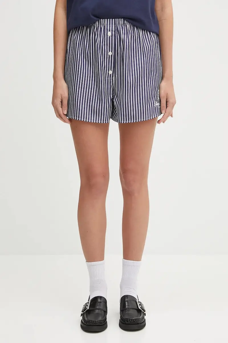 pantaloncini in cotone Vendome Mini donna colore blu navy SH035602231ST02