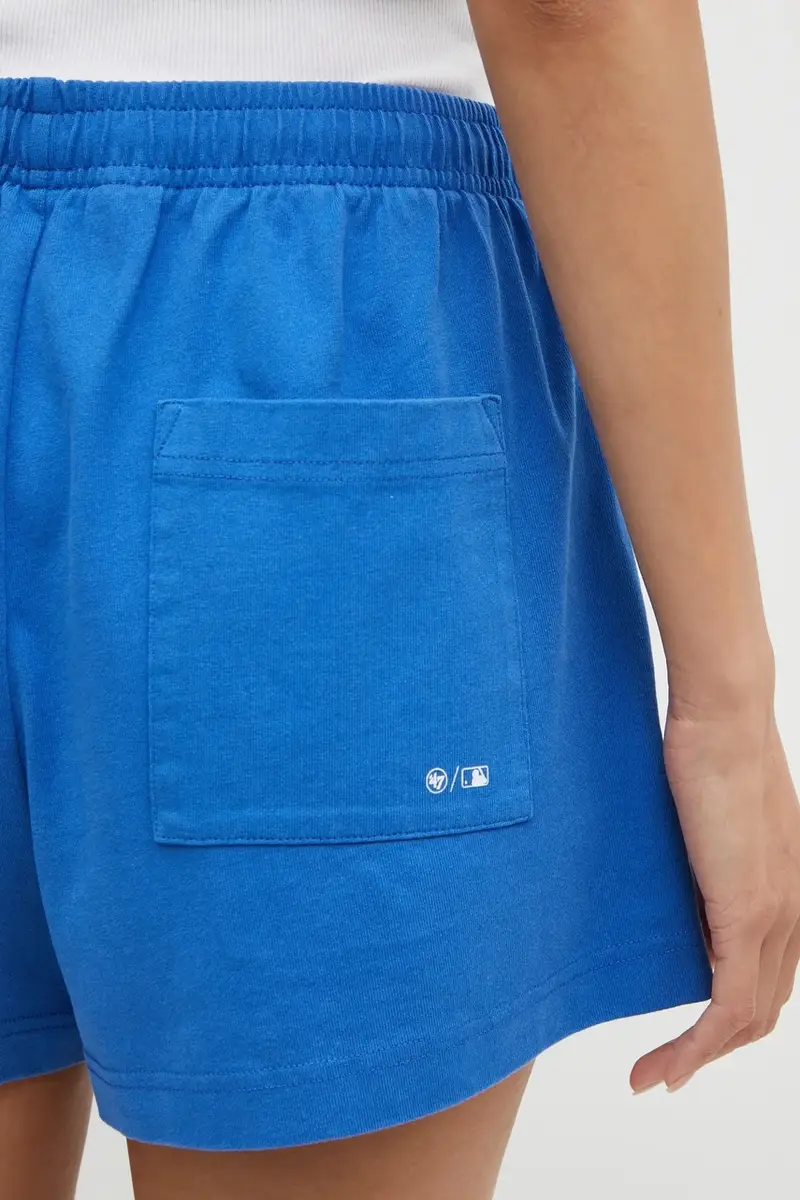 pantaloncini in cotone Yankees Serif Disco donna colore blu SH037623631BL120 miniatura 5