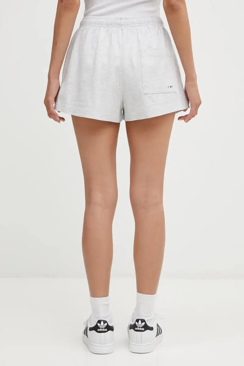 pantaloncini in cotone Yankees Serif Disco donna colore grigio SH037623659GY03 miniatura 3