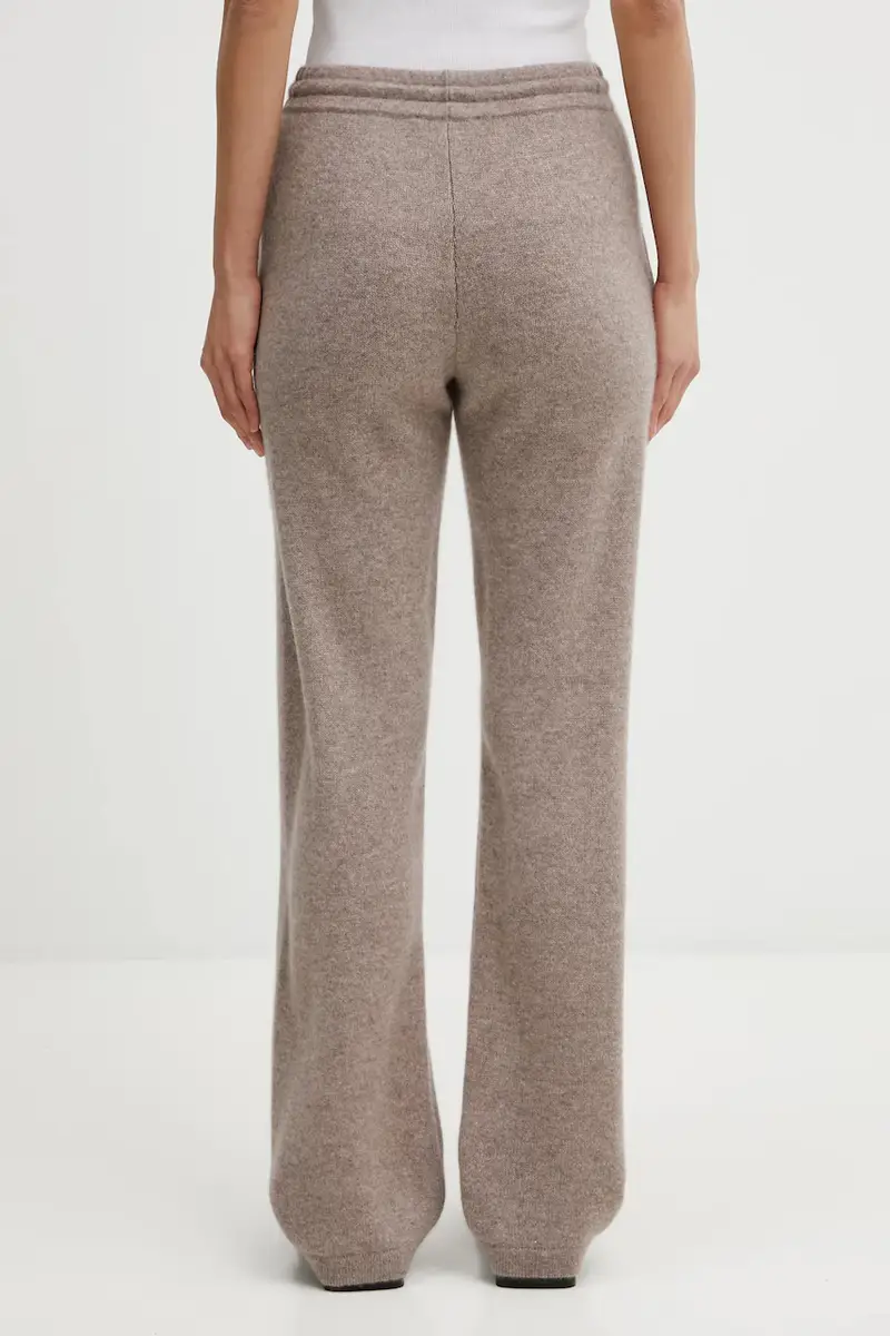 pantaloni in lana SRC Cashmere Beige miniatura 3