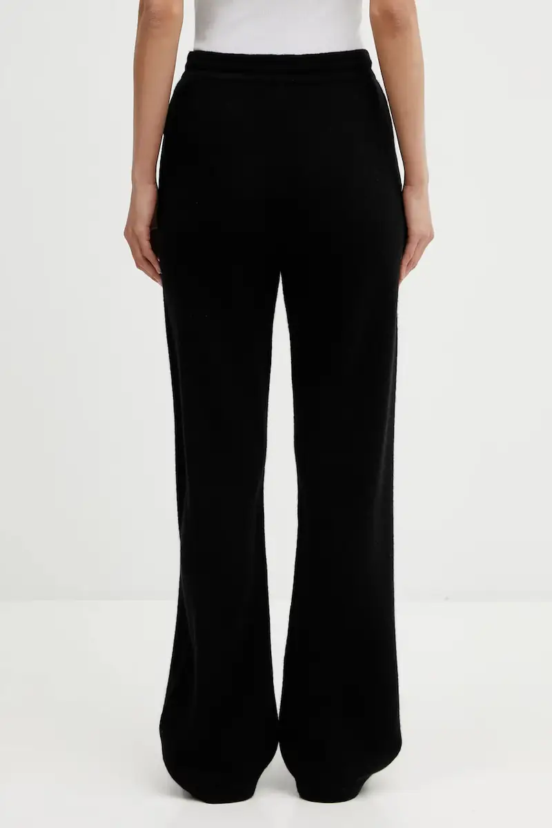 pantaloni in lana SRC Cashmere Nero miniatura 3