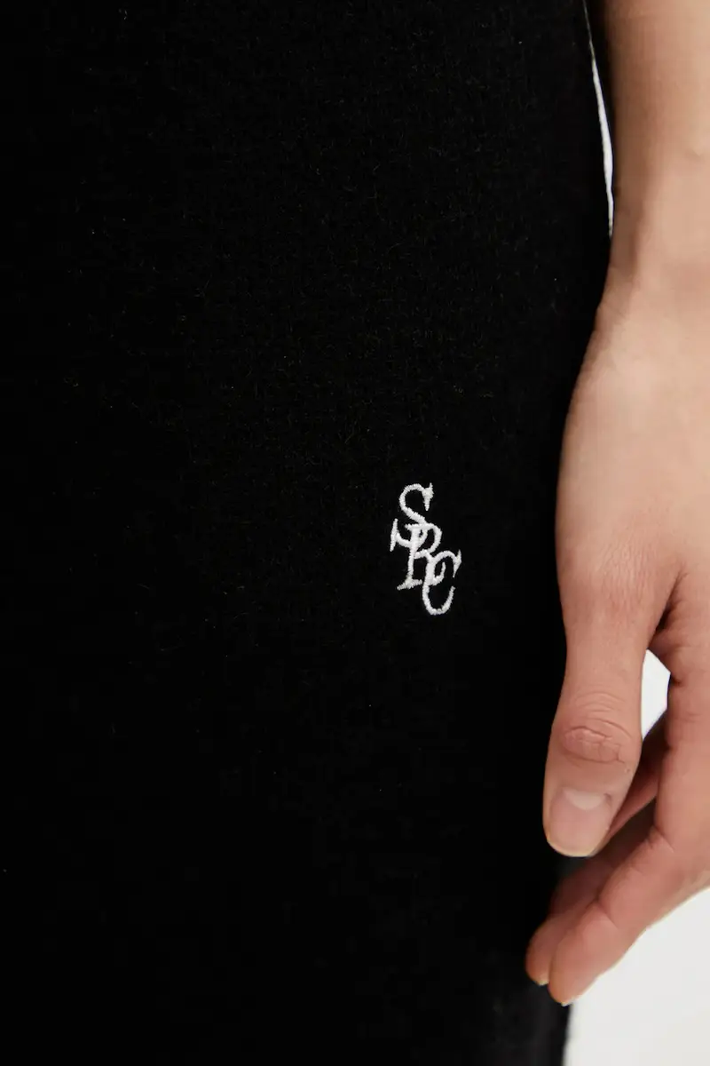 pantaloni in lana SRC Cashmere Nero miniatura 4