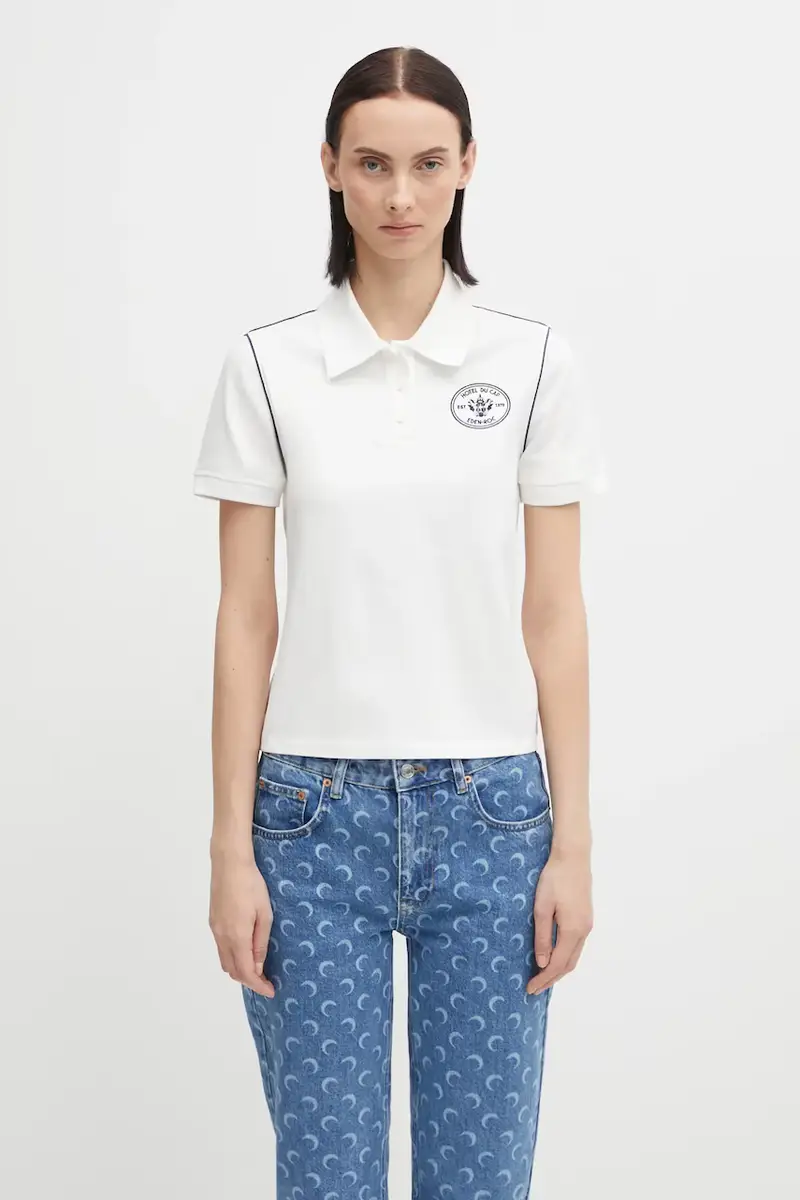Sporty & Rich Polo Donna Bianco 3171169