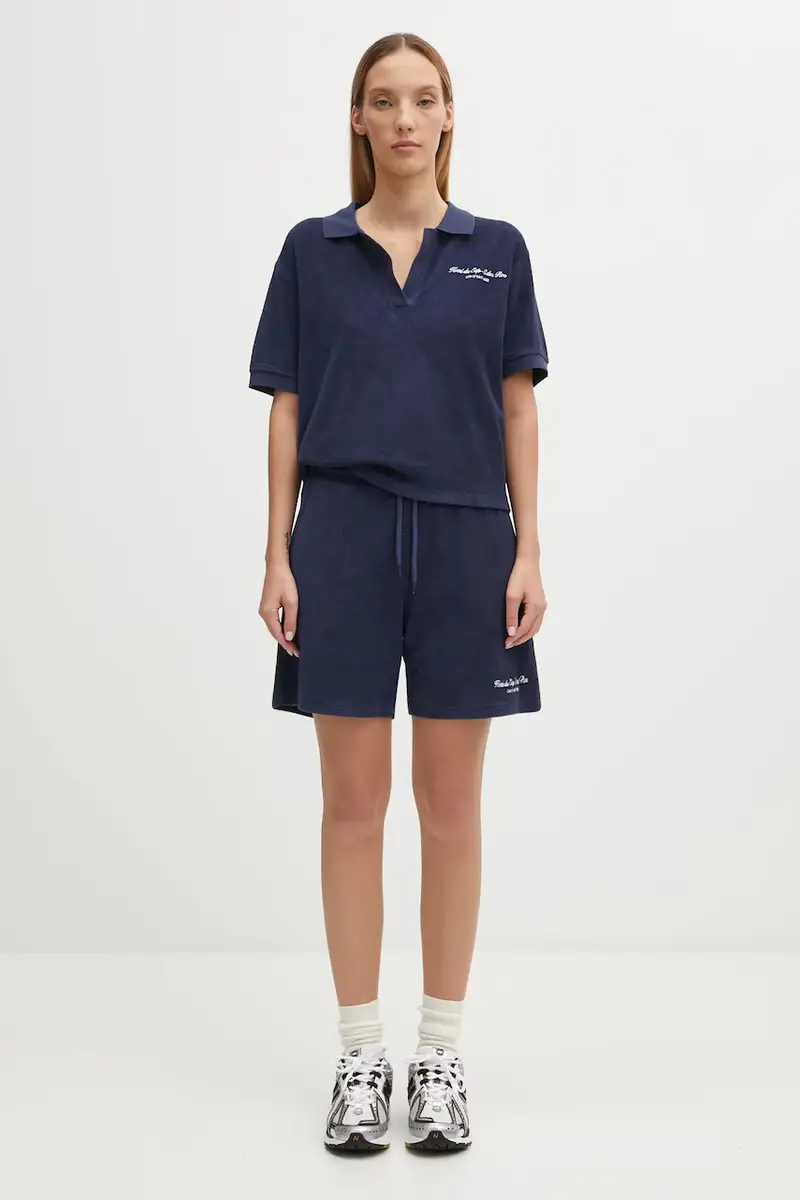 Sporty & Rich Polo Donna Blu 3171509 miniatura 5