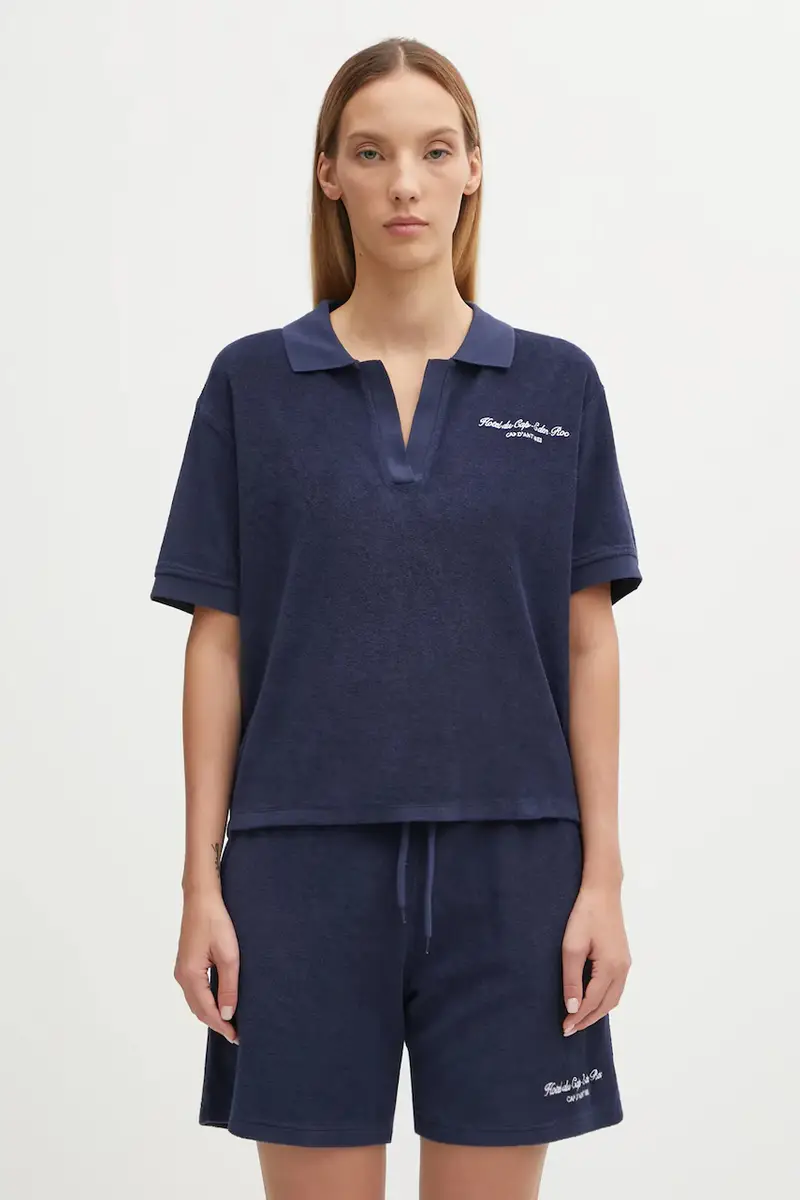 Sporty & Rich Polo Donna Blu 3171509