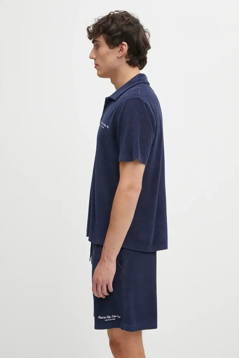 Sporty & Rich Polo Uomo Blu 3171511 miniatura 2