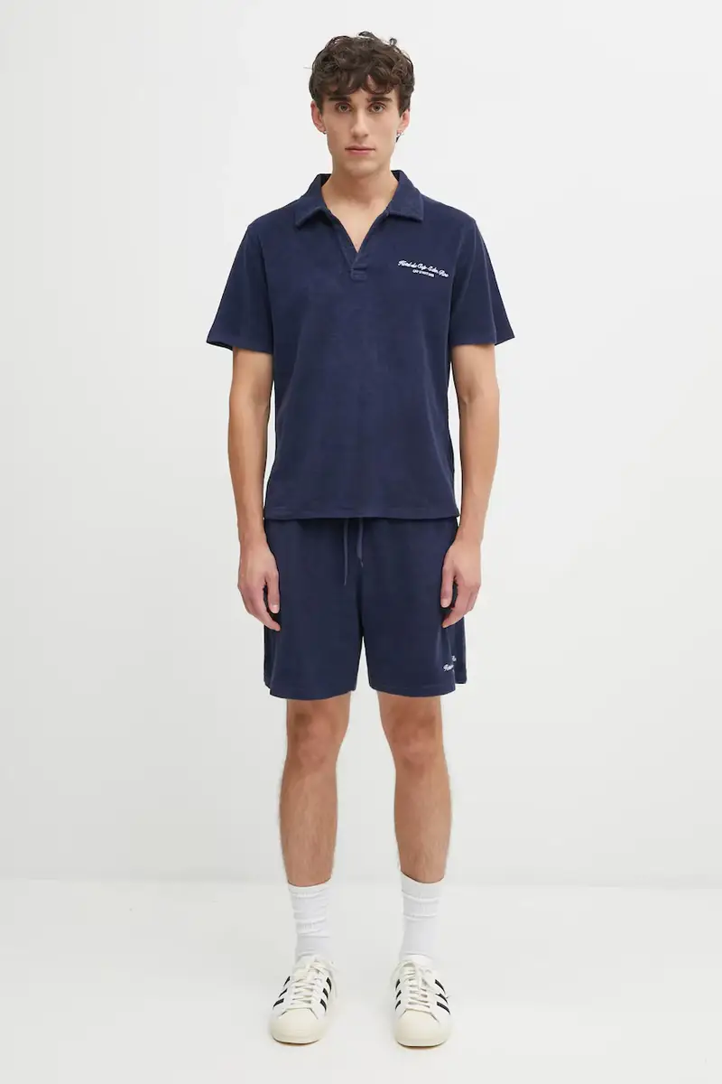 Sporty & Rich Polo Uomo Blu 3171511 miniatura 5