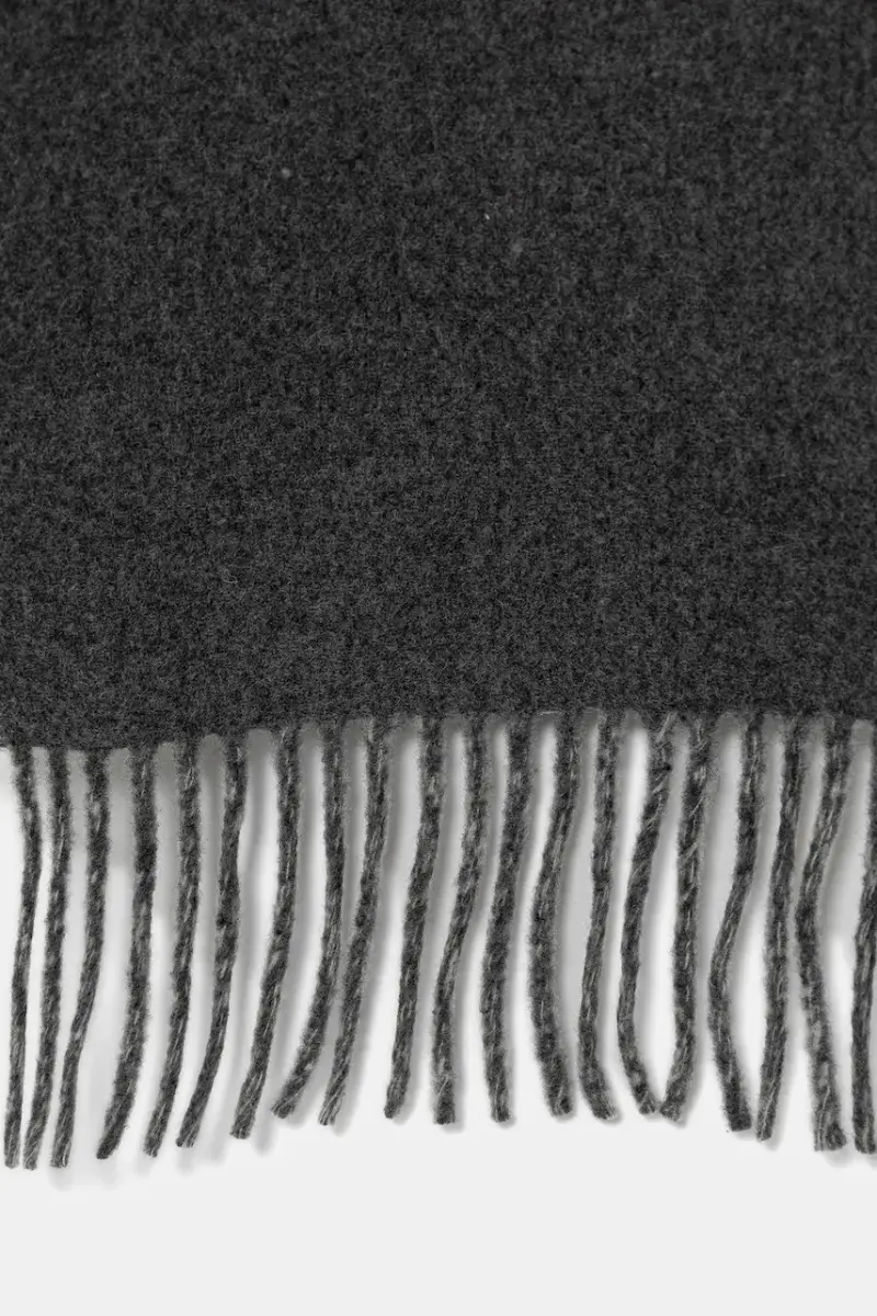 sciarpa in lana Big Serif Grigio miniatura 2