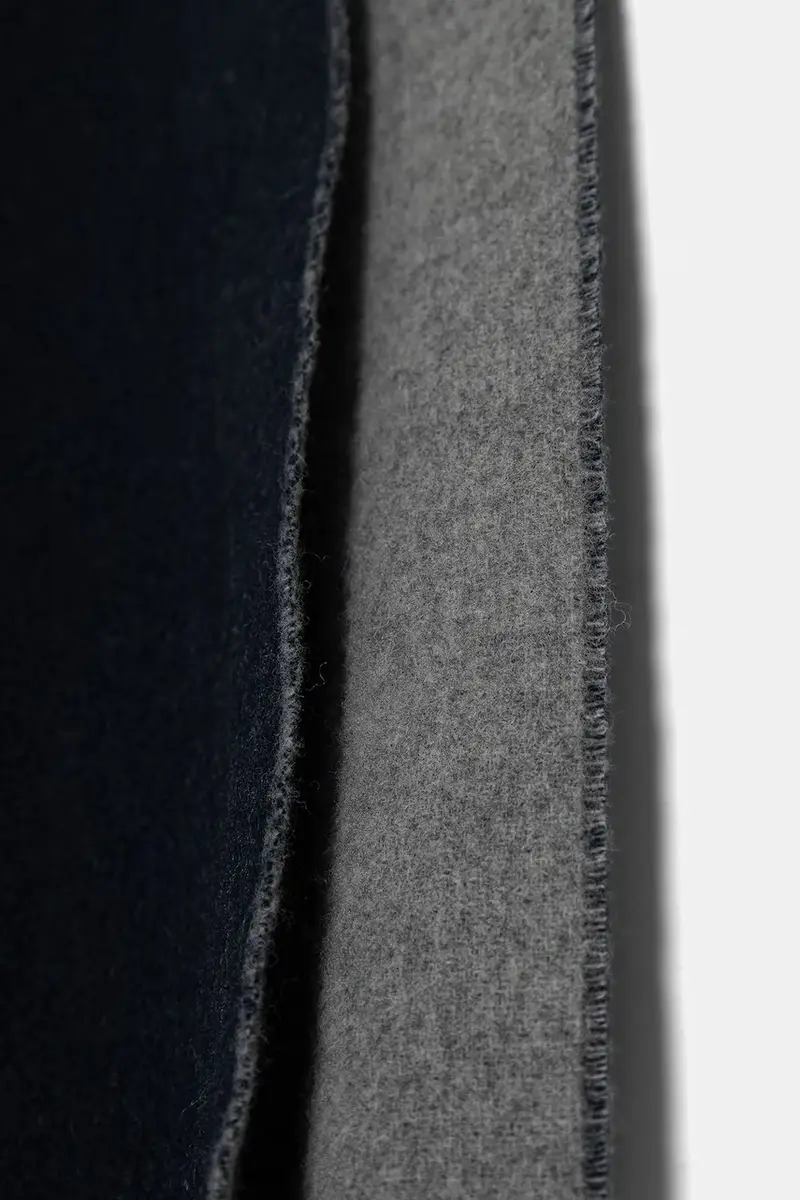 sciarpa in lana Signature Logo Duo Grigio miniatura 3