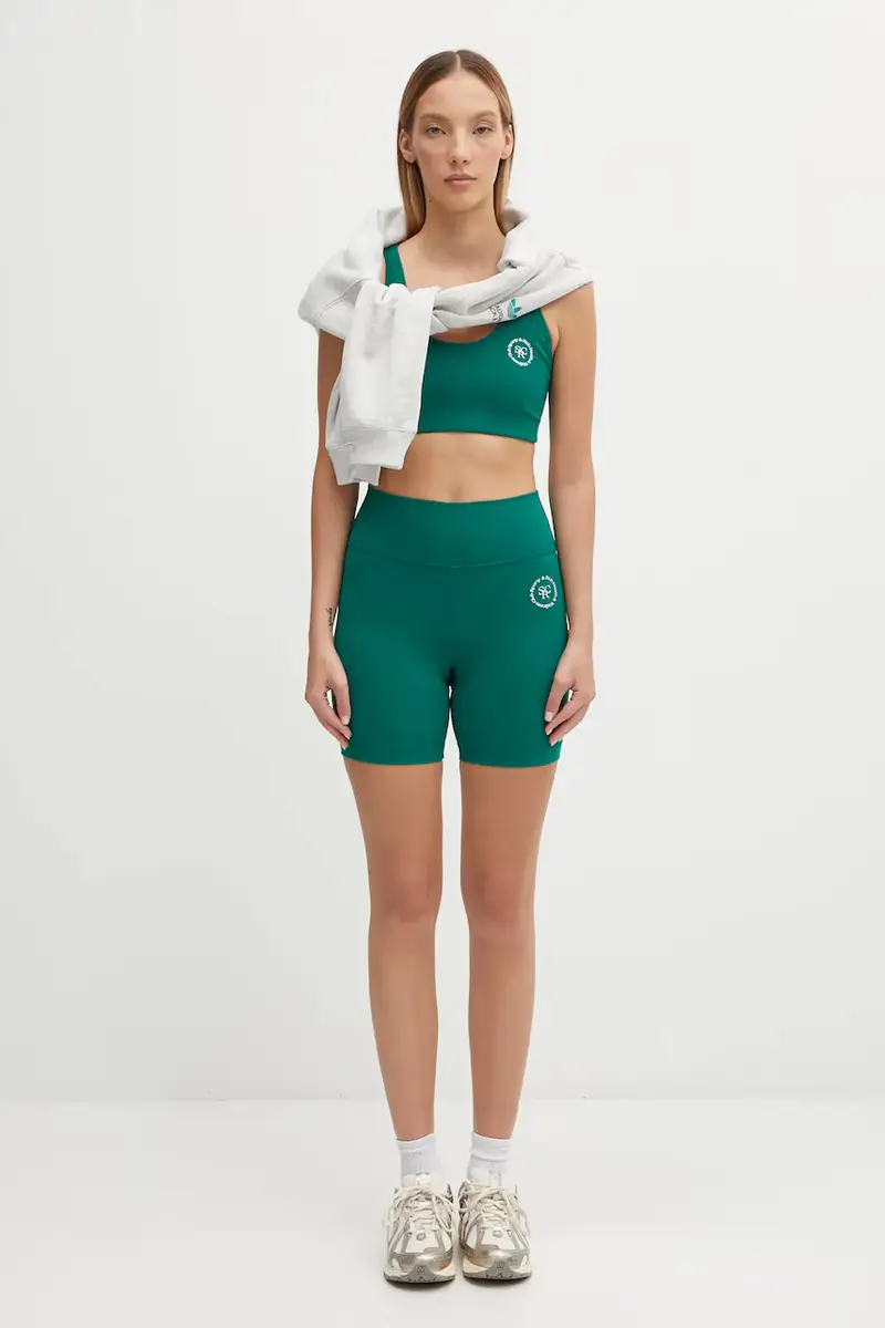 shorts sportivi Srhwc Biker donna colore verde SH003621305GR03 miniatura 5