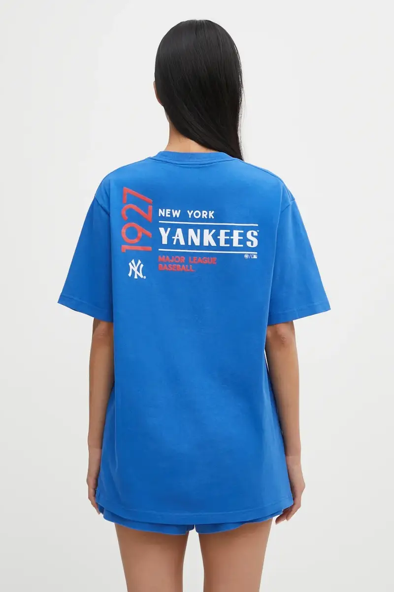 Sporty & Rich T-shirt Donna Blu 3376304 miniatura 3