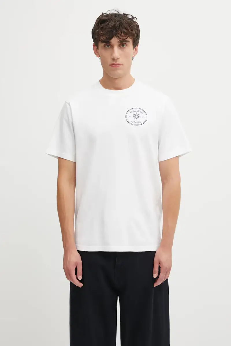 t-shirt in cotone Eden Crest Kennedy colore bianco TO043501621WH01