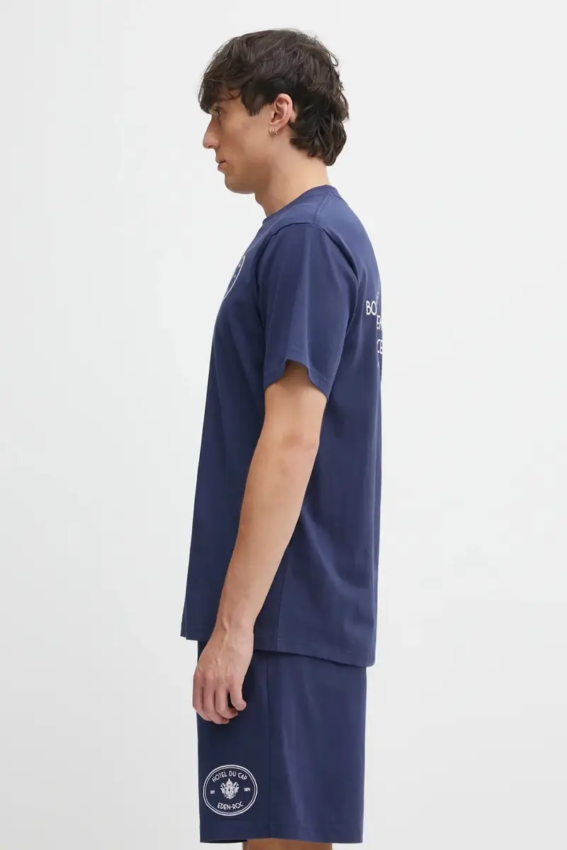 t-shirt in cotone Kennedy Crest colore blu navy TO04360666BL106 miniatura 3