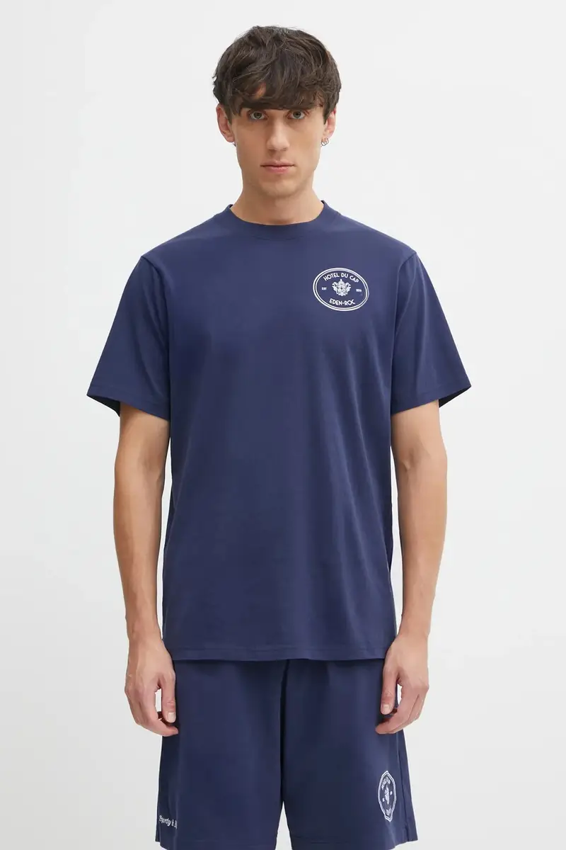 t-shirt in cotone Kennedy Crest colore blu navy TO04360666BL106
