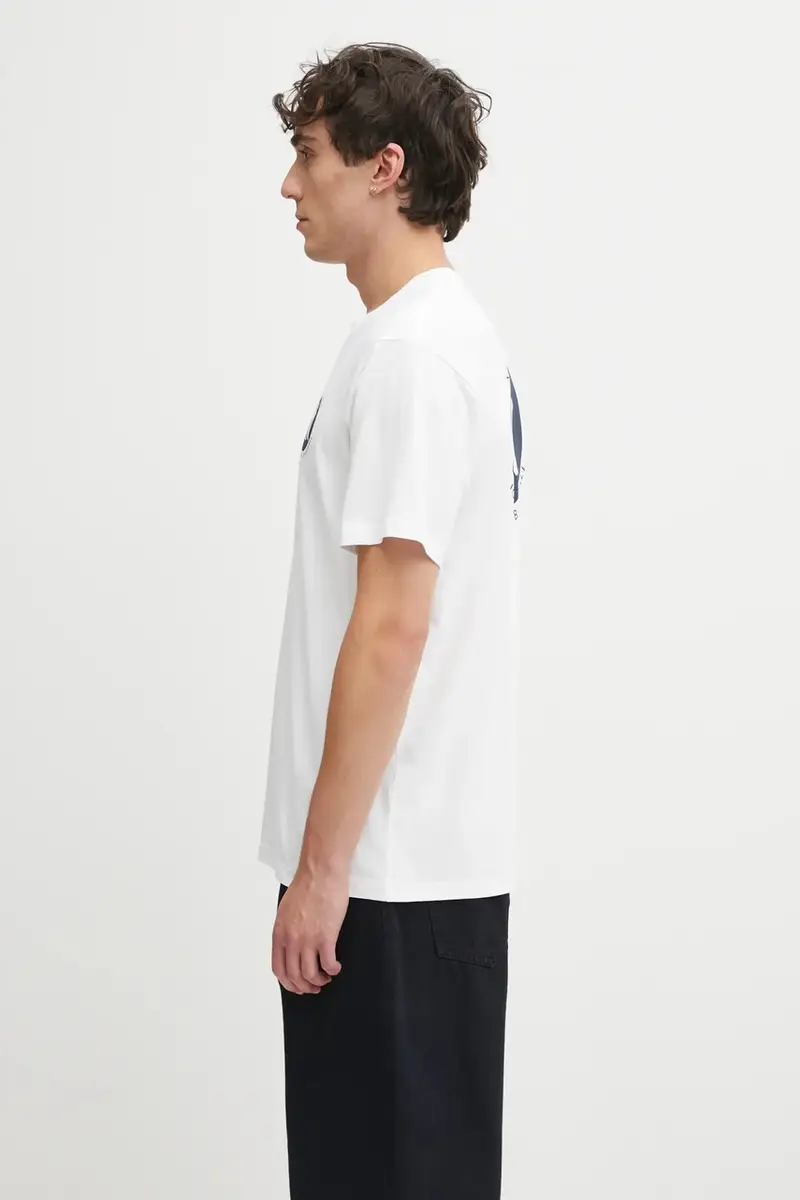 Sporty & Rich T-shirt Uomo Bianco 3241590 miniatura 2