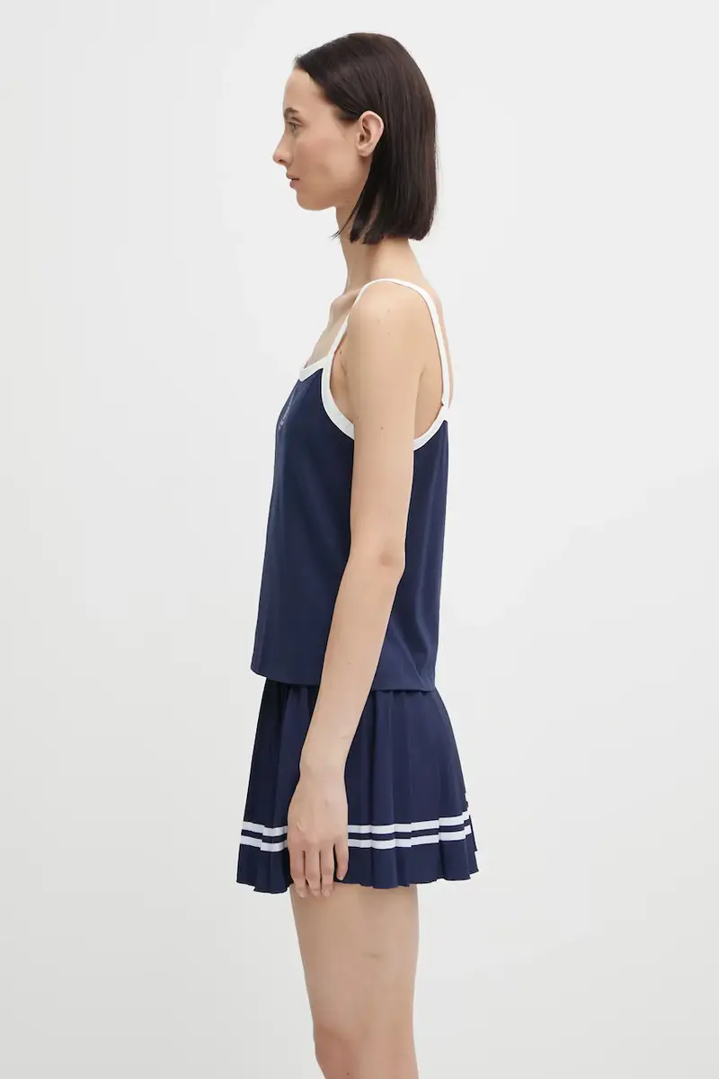 top Crown Tennis Pique Tank colore blu navy TO079621304BL107 miniatura 2