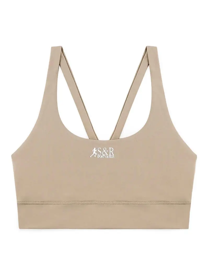 Sporty & Rich Top Grigio 3295066