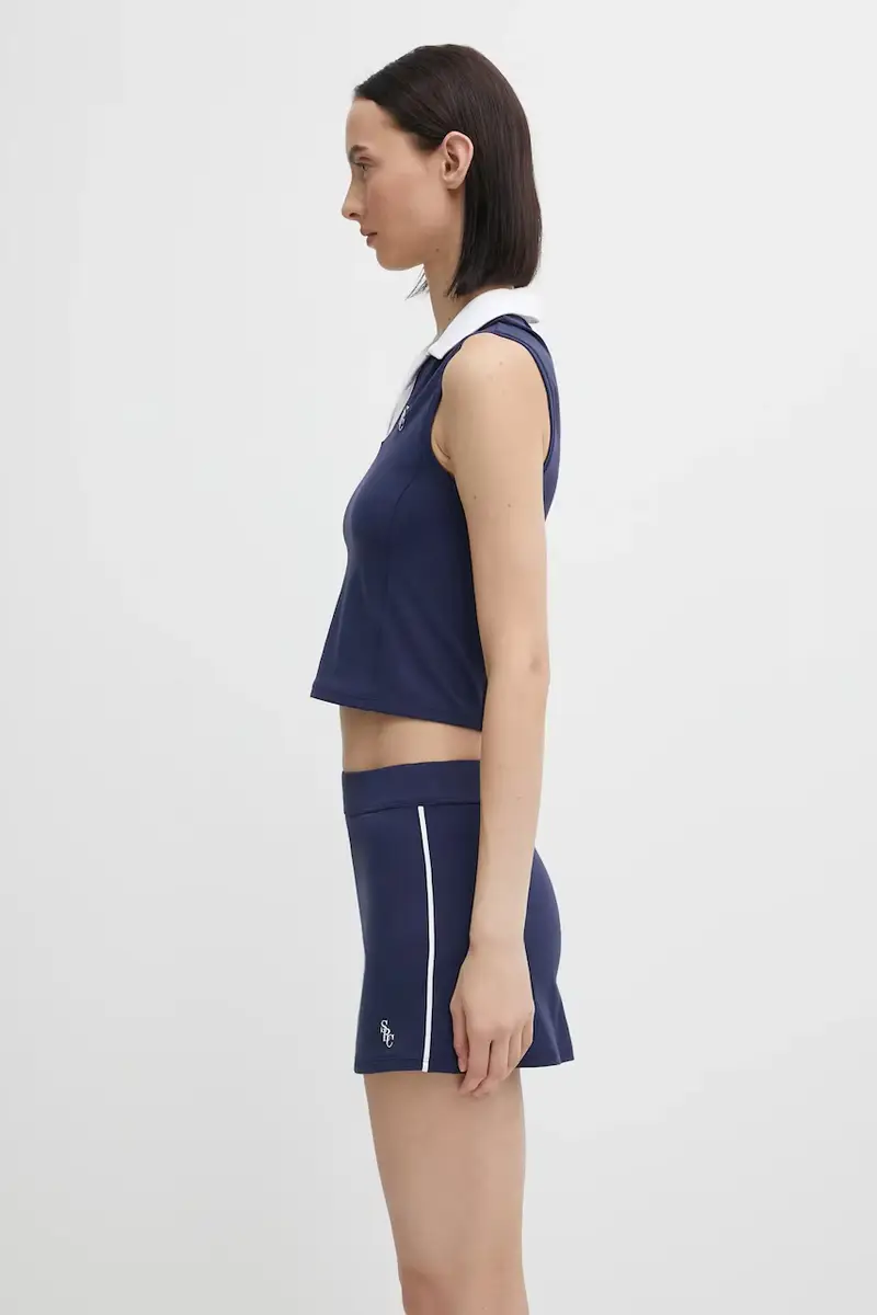 top Src Sports Polo colore blu navy TO024621302BL107 miniatura 2