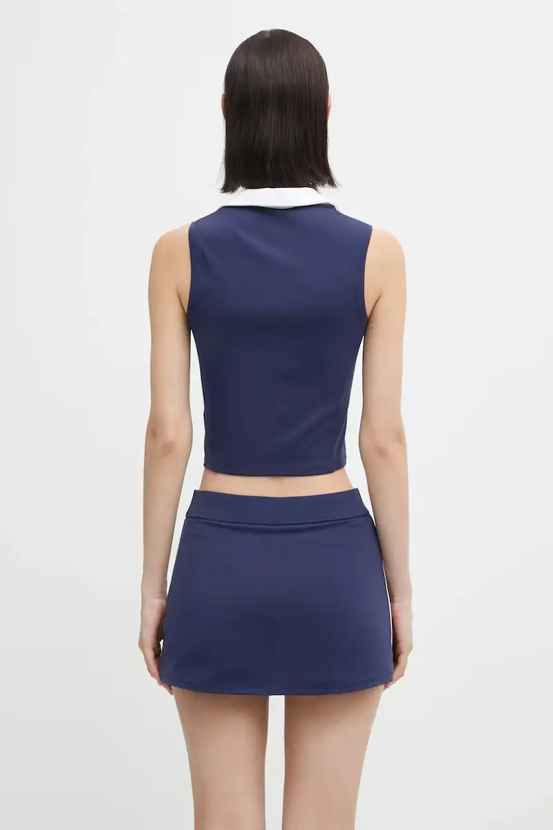 top Src Sports Polo colore blu navy TO024621302BL107 miniatura 3