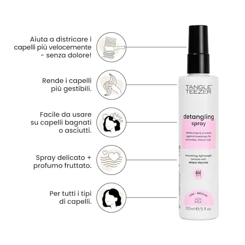 Spray Districante Tangle Teezer - Idrata, nutre e rinforza capelli fini e medi - Creato con le proteine del grano miniatura 2