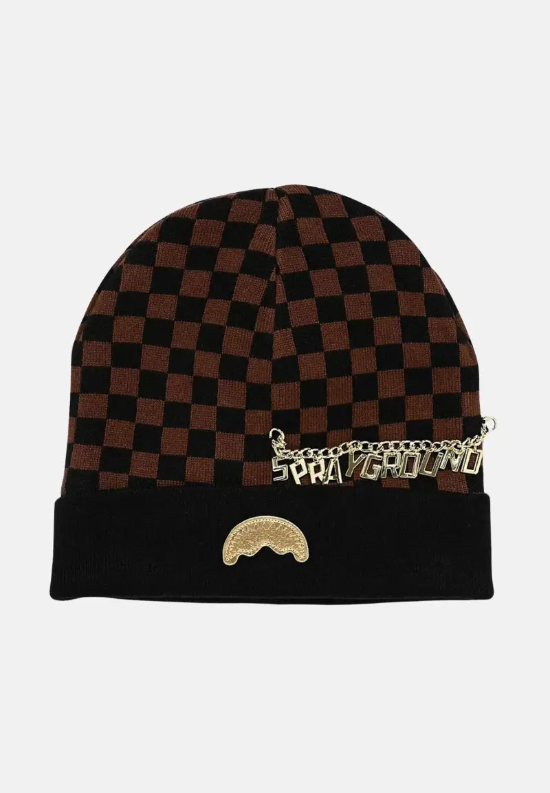 Berretto di lana Charming marrone da donna