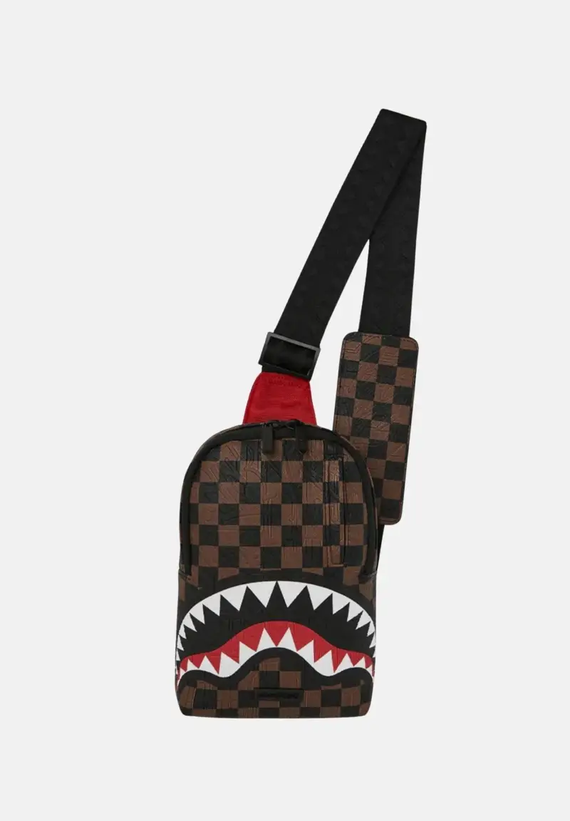 SPRAYGROUND Borsello Uomo Marrone 3934957