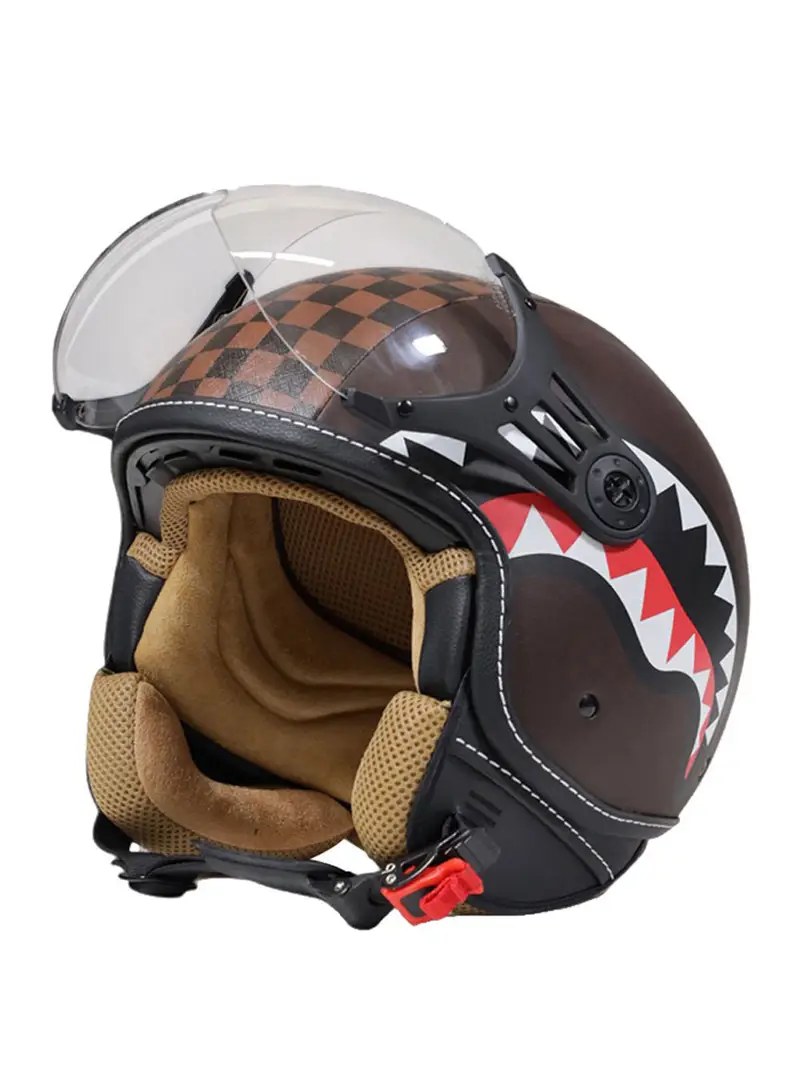 casco sharks in paris helmet sprayground unisex - marrone