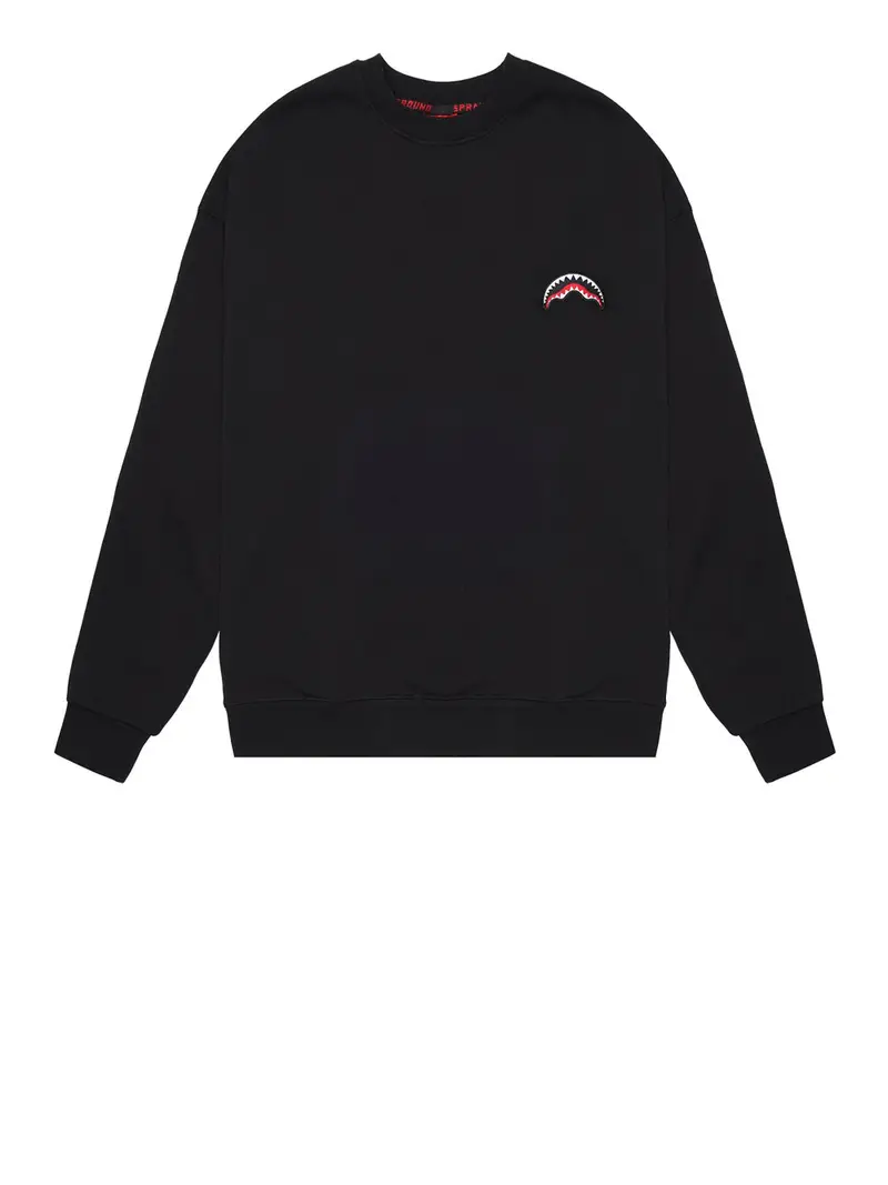 felpa sprayground da uomo - nero