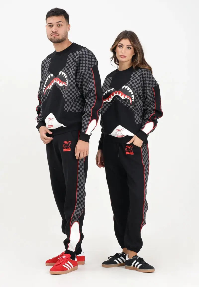 Pantalone sportivo Triple Decker Heir to the Throne nero per uomo e donna miniatura 2