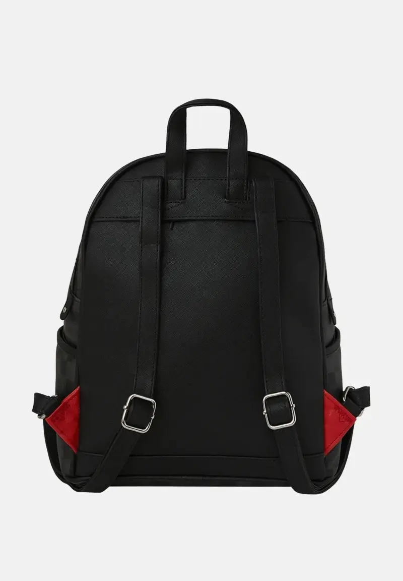 Zainetto SCRIBBLE SHARK SAVAGE BACKPACK nero da donna miniatura 3