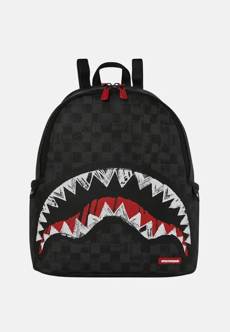 Zainetto SCRIBBLE SHARK SAVAGE BACKPACK nero da donna